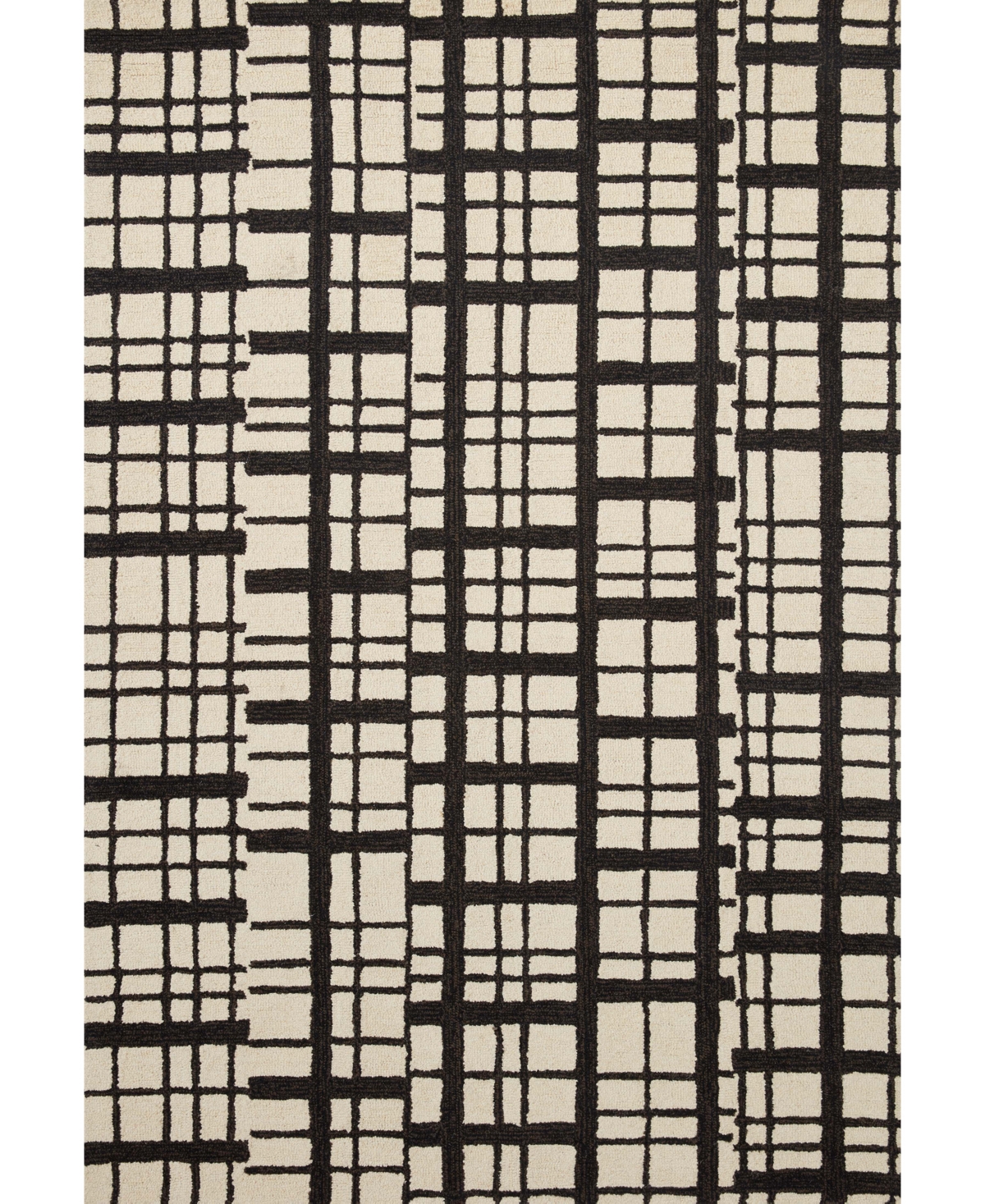 Chris Loves Julia Polly Pol-02 8'6in x 11'6in Area Rug - Black
