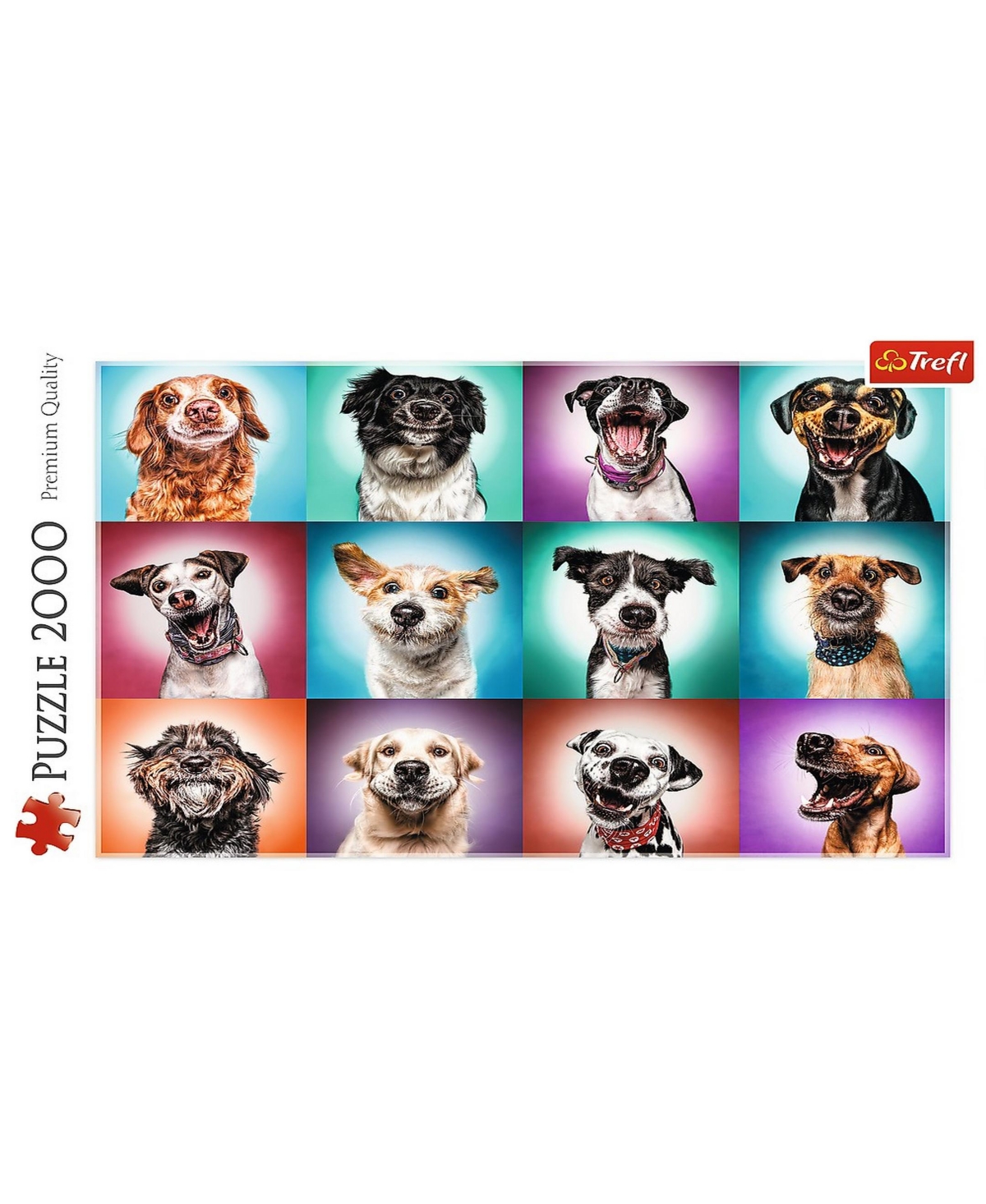 Shop Trefl Jigsaw Puzzle, Funny Dog Portraits Ii, 2000 Piece In Various