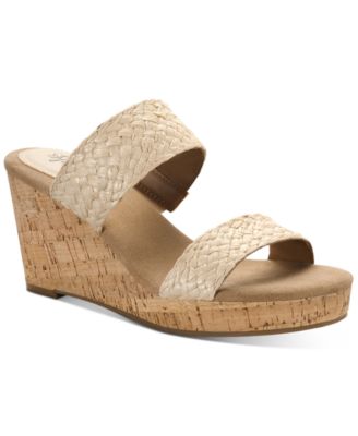 Style & Co - Daliaa Strappy Wedge Sandals
