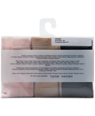 Women's 3-Pk. Litewear Cut Anywear Hipster Underwear DK5028BP3