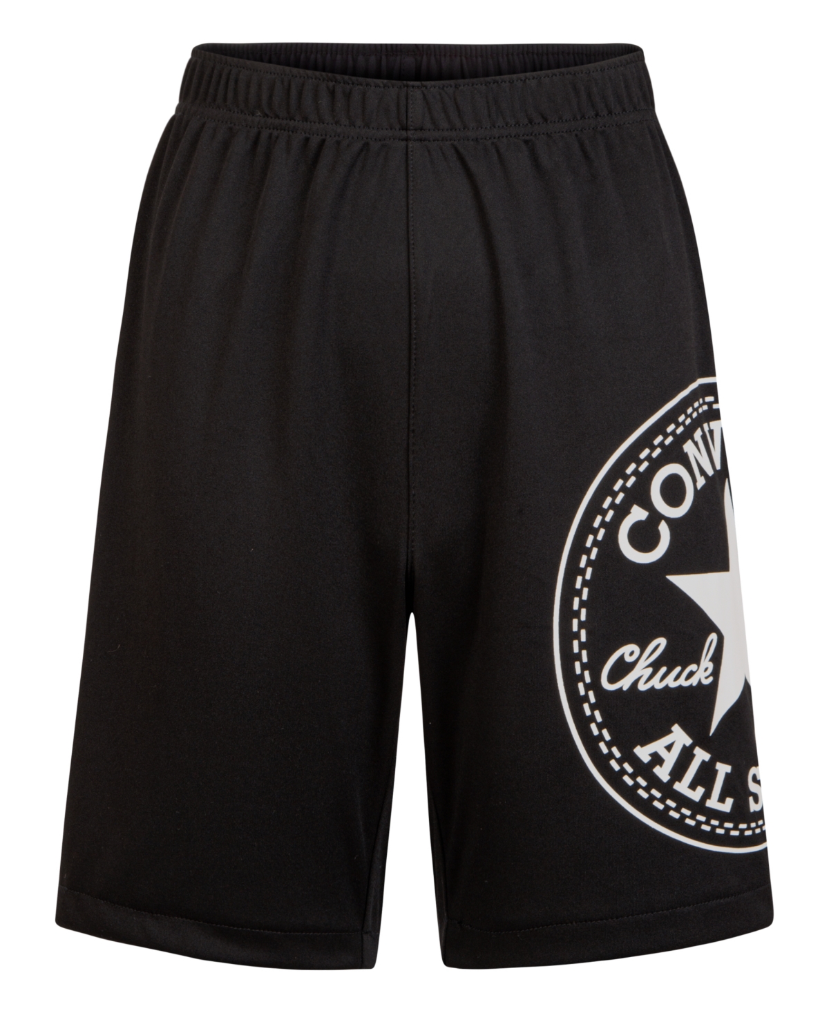 Converse Big Boys Chuck Patch Mesh Shorts In Black | ModeSens