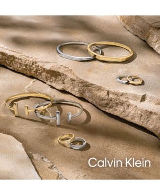 Women's Carnation Gold-Tone Bangle Bracelet