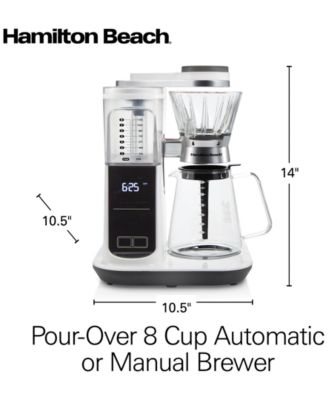 Convenient Craft Automatic or Manual Pour-Over Coffee Maker