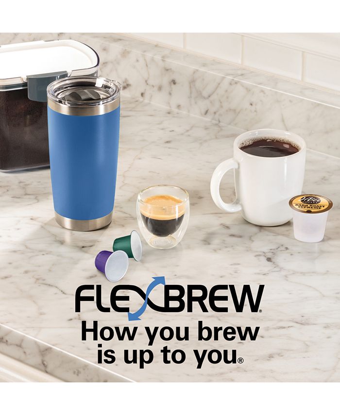 Hamilton Beach FlexBrew Universal 3in1 SingleServe Coffee Maker Macy