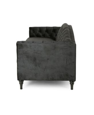 Antoine Traditional Button Tufted 3 Seater Sofa