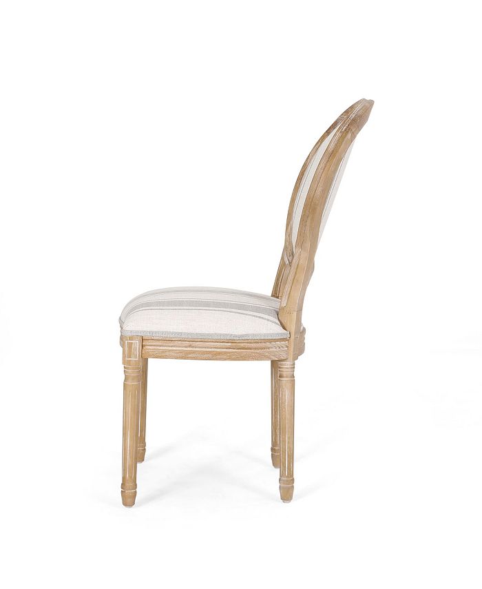 Noble House Phinnaeus French Country Dining Chairs Set, 4 Piece Macy's