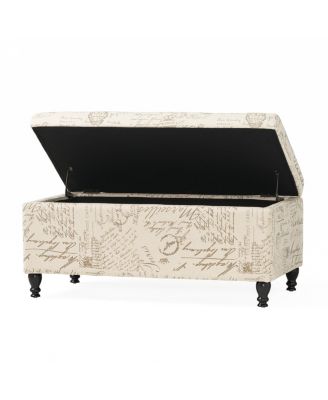 Parisian Storage Ottoman