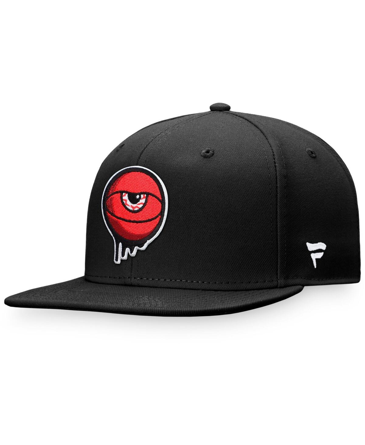 Fanatics Men's  Branded Black Trilogy Core Snapback Hat In Black