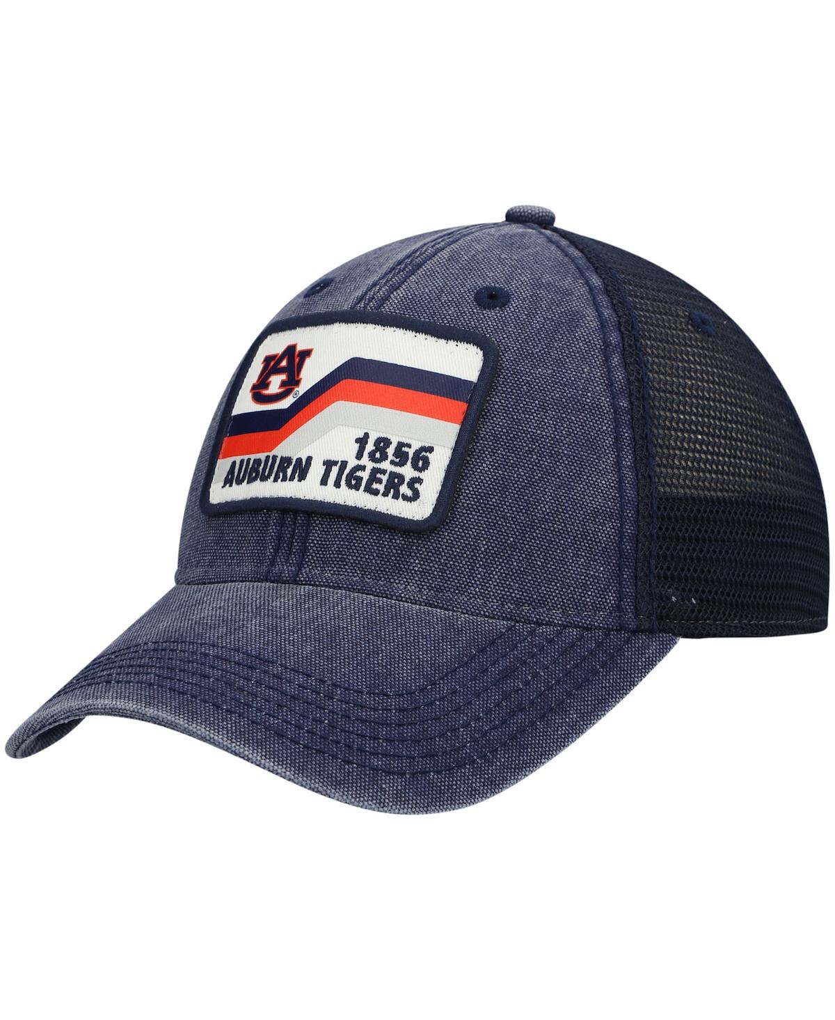 LEGACY ATHLETIC MEN'S NAVY AUBURN TIGERS SUN & BARS DASHBOARD TRUCKER SNAPBACK HAT 