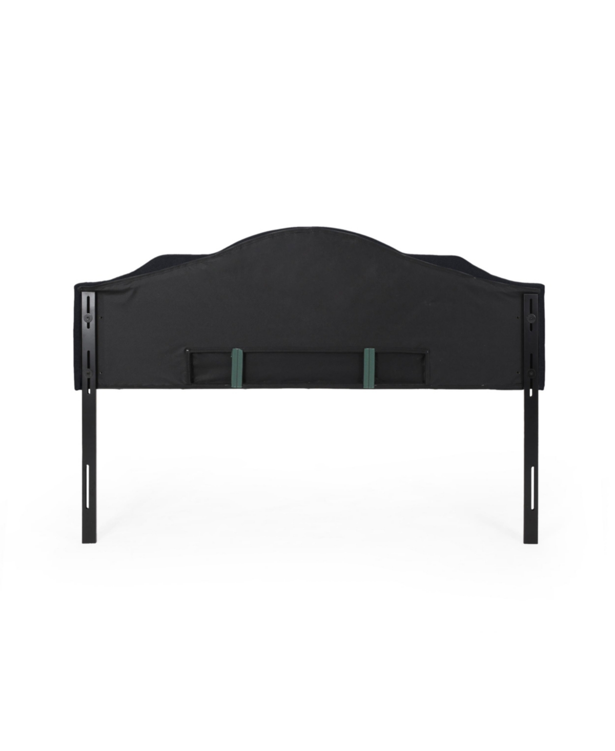 Noble House Cordeaux Contemporary Upholstered Headboard, King And California King In Black