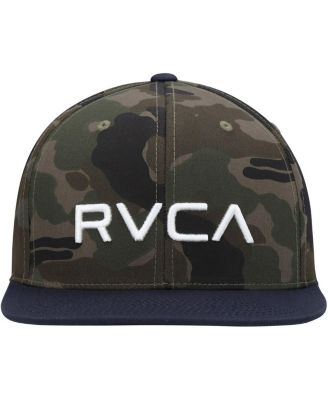 Men's Camo, Navy Twill II Snapback Hat