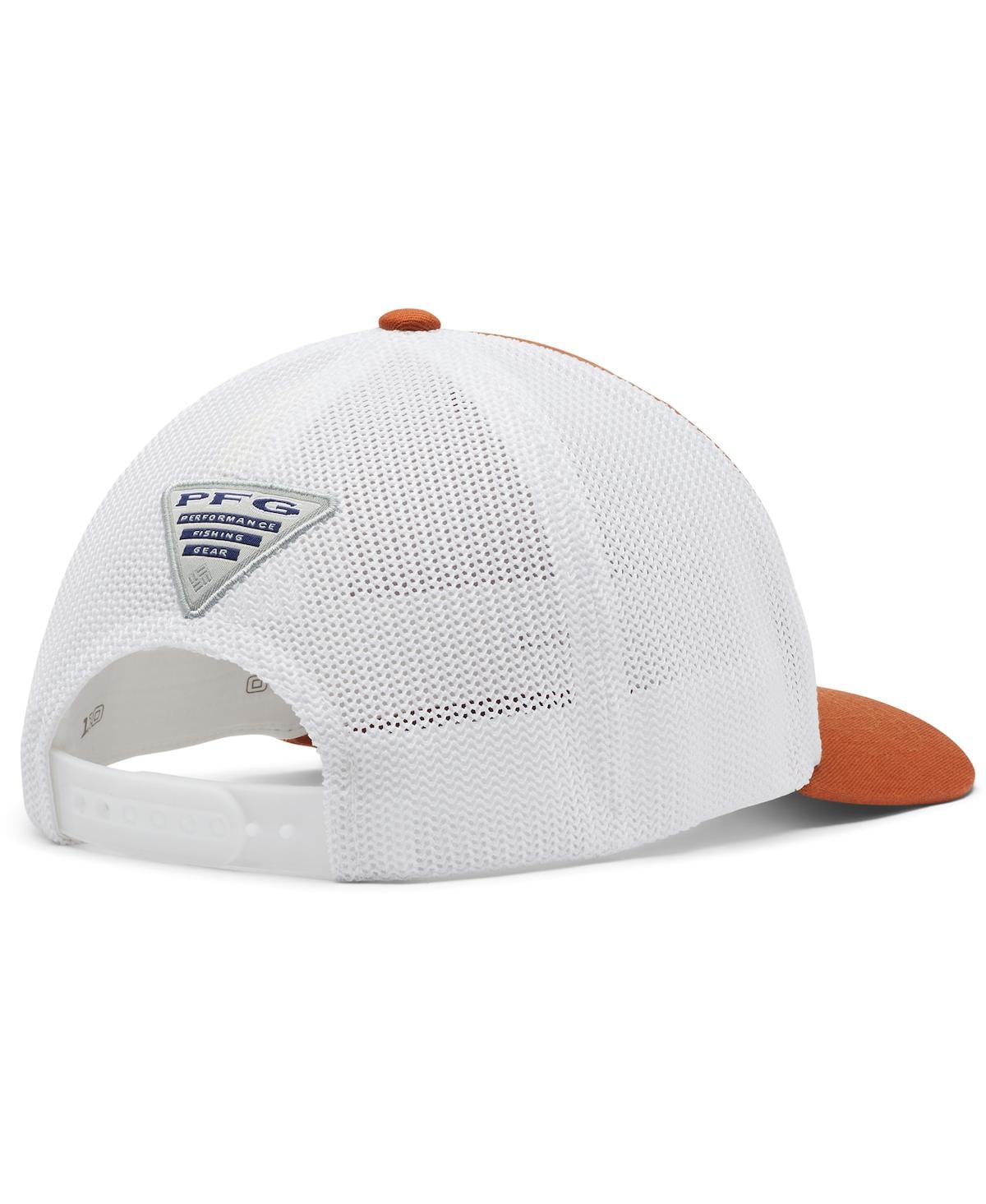 Shop Columbia Big Boys  Texas Orange, White Texas Longhorns Collegiate Pfg Snapback Hat In Texas Orange,white