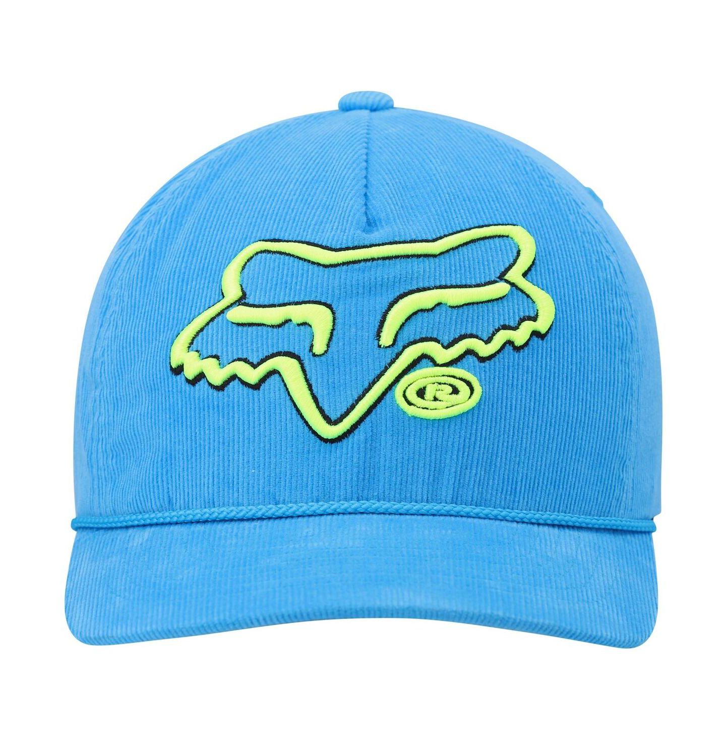 Мужская кепка Fox Blue Racing Brushed Snapback Hat — фото 3