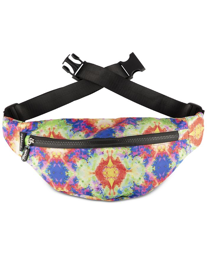 The Phluid Project Rainbow Tie-Dyed Fanny Pack Belt Bag - Macy's
