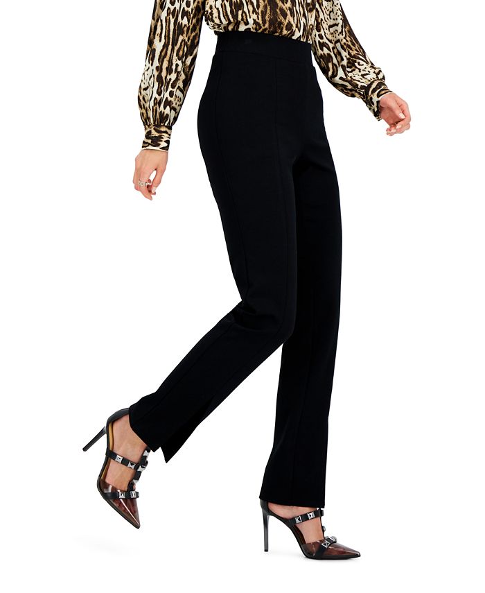 INC International Concepts Women's FrontSlit Pants, Created for Macy's