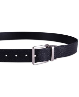 Men's Micro Logo Strap Reversible Casual Belt