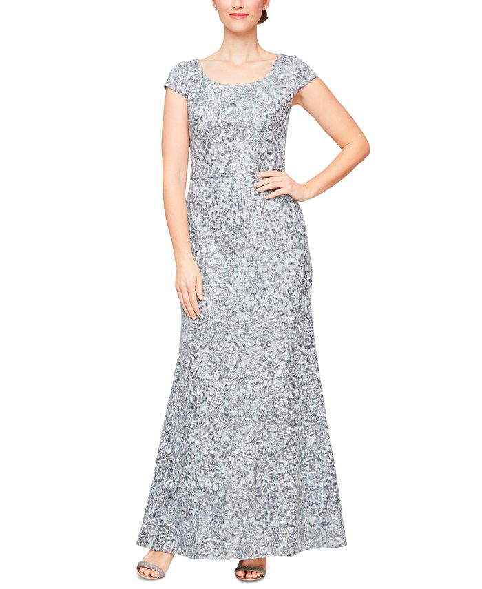 Alex evenings fit and flare dress discount