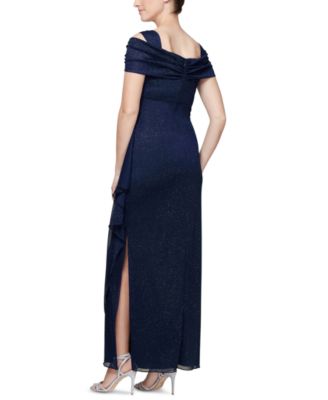 Alex Evenings Blue Petite Dresses | Macy's