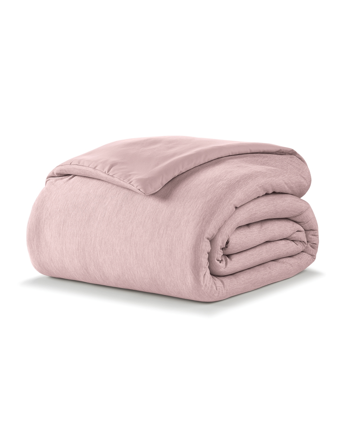 Ella Jayne Cooling Jersey Down-alternative Comforter, Full/queen In Rose