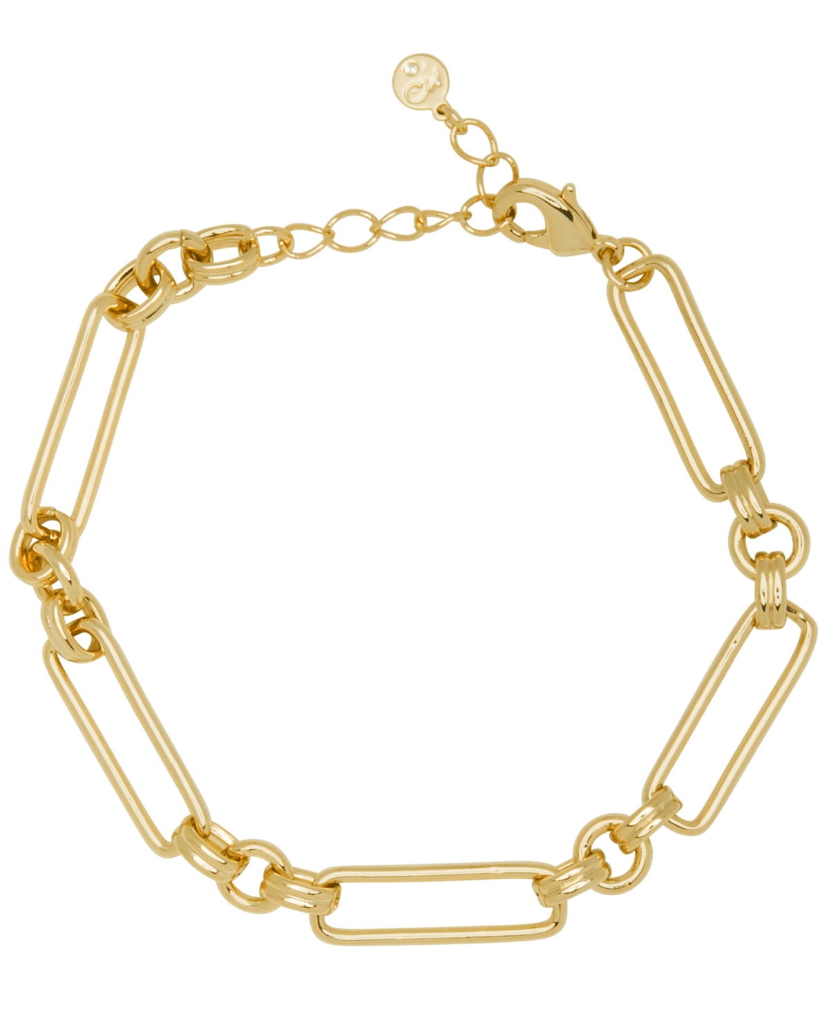 Women's Open Link Bracelet - Gold Plated