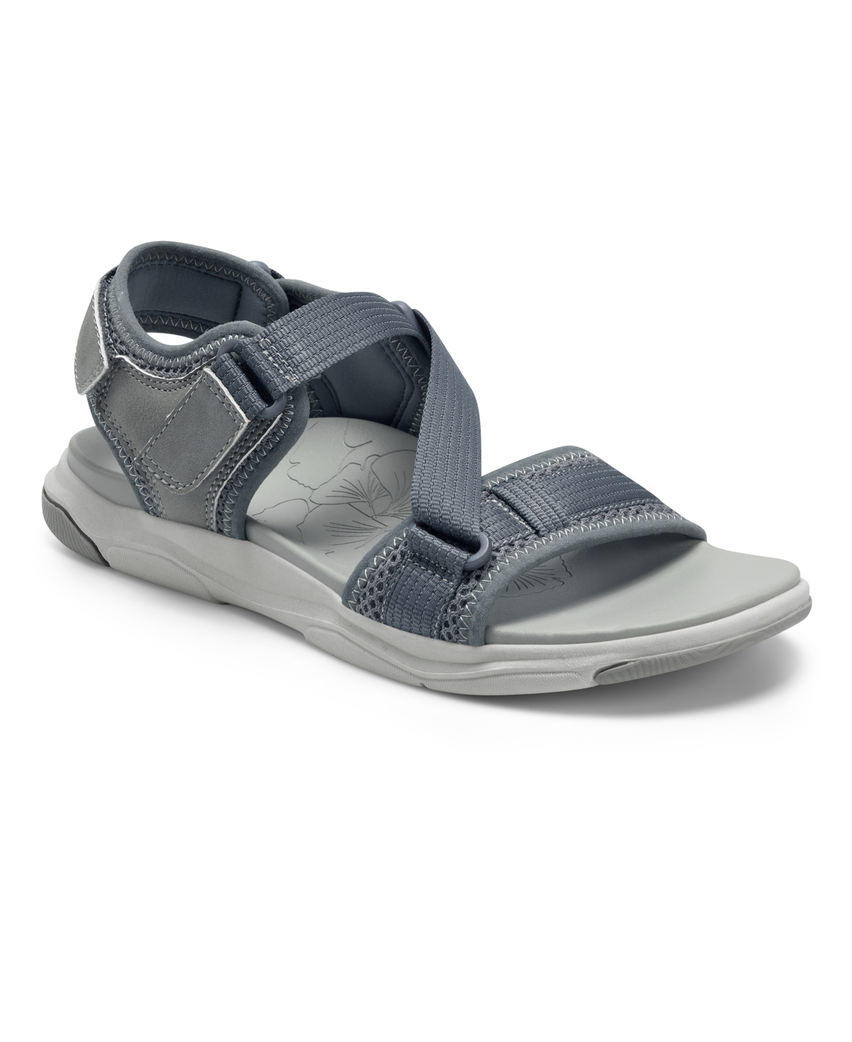 Earth Origins Women's Vivvy Casual Sandals Women's Shoes In Gray ModeSens