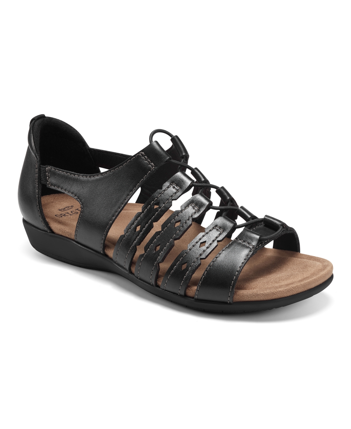 Earth Origins Women's Blakely Casual Sandals Women's Shoes In Black