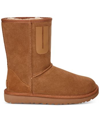 UGG® Women's Classic Short Logo Cold-Weather & Reviews - Boots - Shoes - Macy's