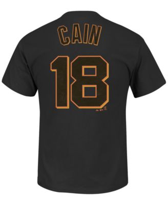 Majestic - Men's Matt Cain San Francisco Giants Official Player T-Shirt