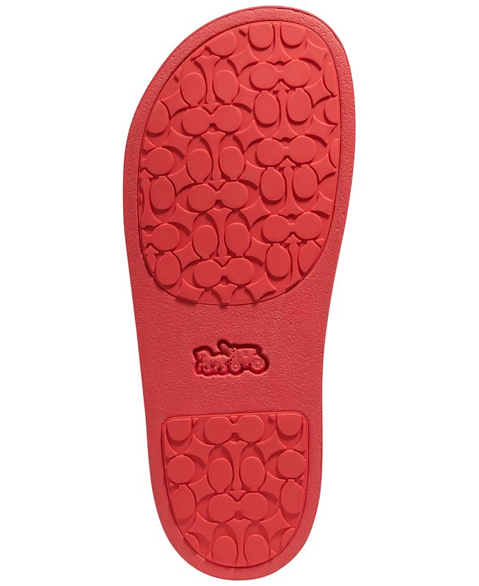 COACH Women's Udele Sport Pool Slides Macy's