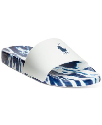 polo ralph lauren men's pony slides