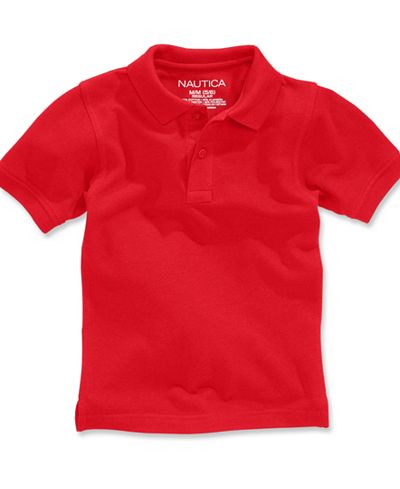 Nautica Little Boys' Uniform Polo
