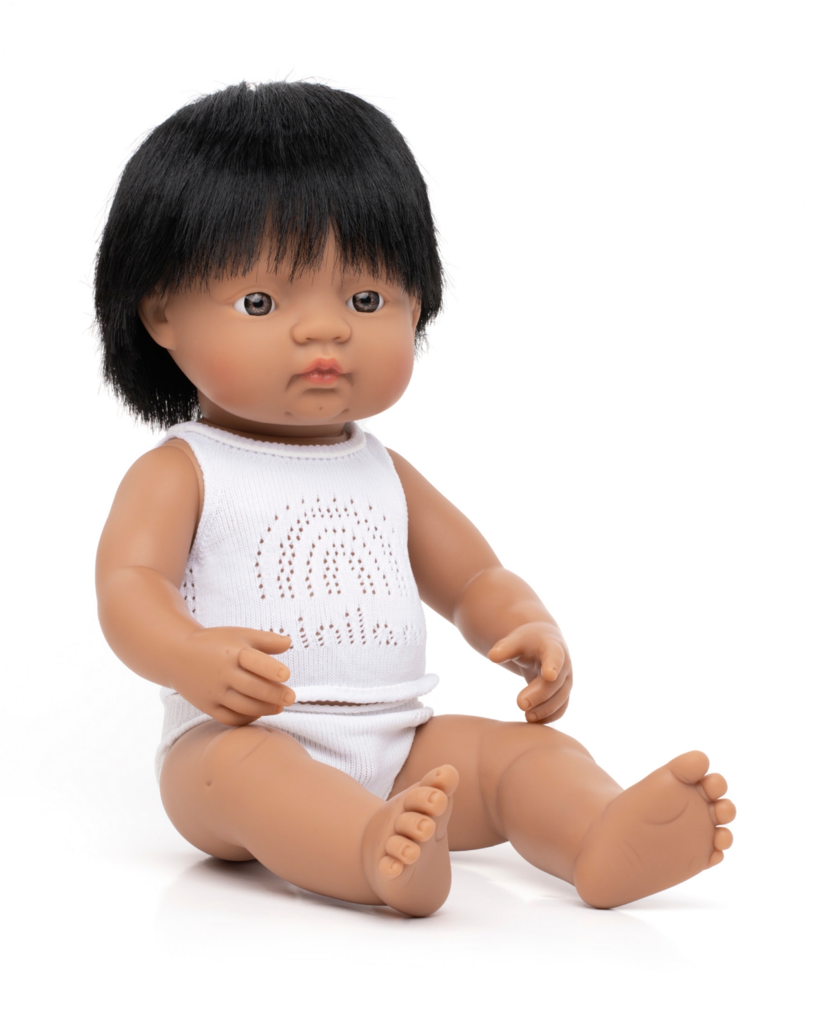 Miniland 15" Baby Doll Hispanic Boy Set, 3 Piece In No Color