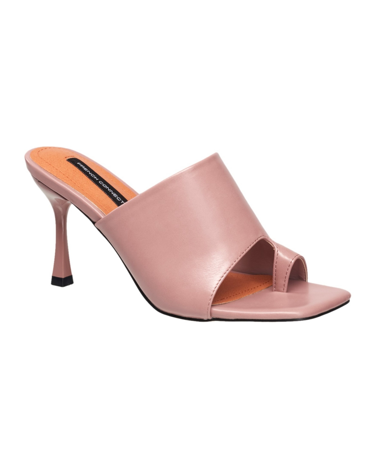 Shop French Connection Women's Kelly High Heel Slide Sandals In Pink