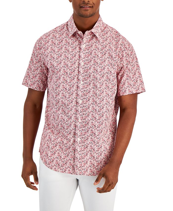 Macy's button sales up shirts
