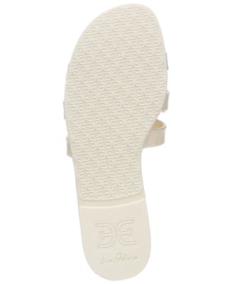 Women's Bay Logo Emblem Jelly Slide Sandals
