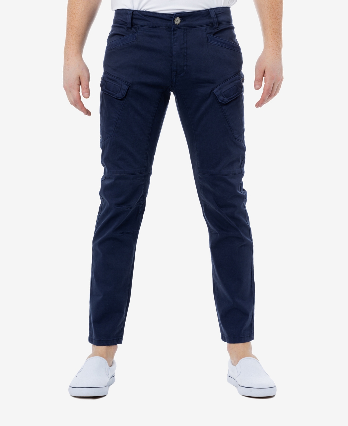 Shop X-ray Men's Stretch Twill Cargo Pants In Navy