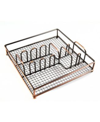 Waylen Mirror 40-Piece Flatware with Rustic Buffet, Service for 8