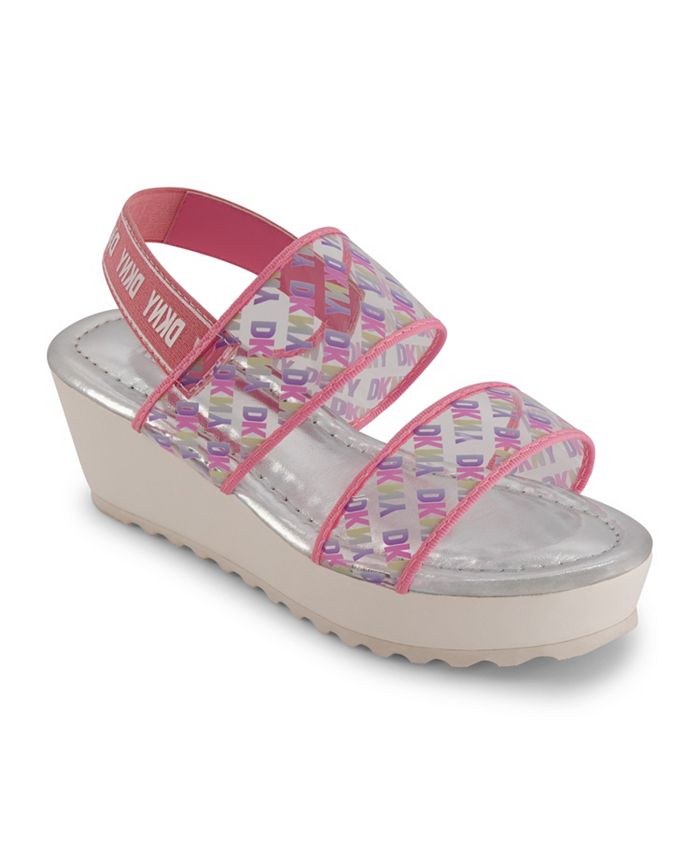 Little girl wedge sandals top
