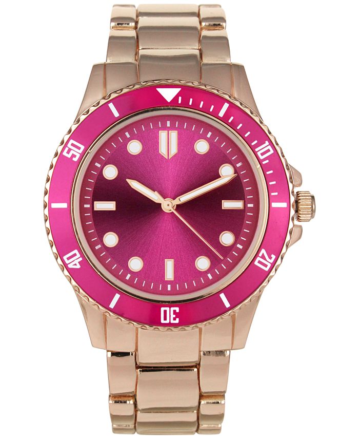 INC International Concepts Women's GoldTone Bracelet Watch 40mm