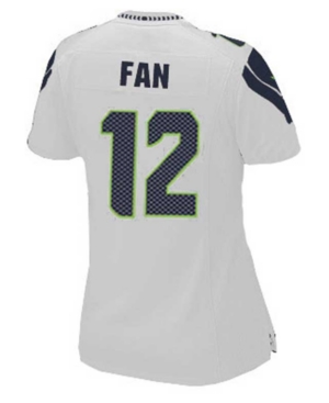 Nike Women's Fan #12 Seattle Seahawks Game Jersey
