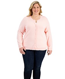 Plus Size Cardigan, Created for Macy's