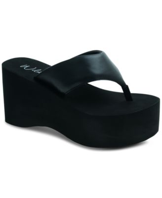 macy's platform wedge sandals