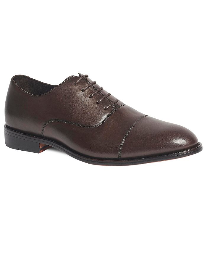 Anthony Veer Men's Clinton Cap-Toe Oxford Leather Dress Shoes - Macy's