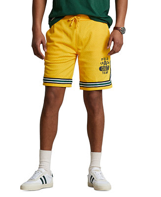Polo Ralph Lauren Men's 9-Inch Logo Mesh Shorts & Reviews - Shorts - Men - Macy's