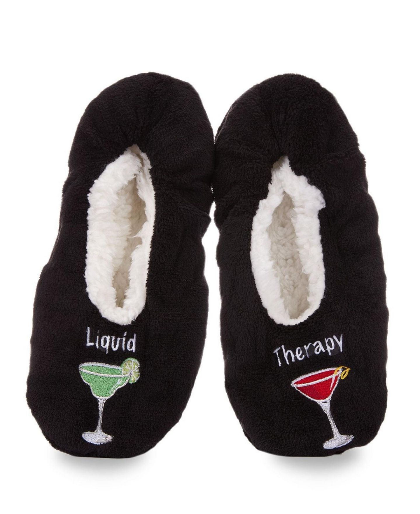 Женские тапочки MeMoi Liquid Therapy Slippers, цвет: Чёрный — фото 4