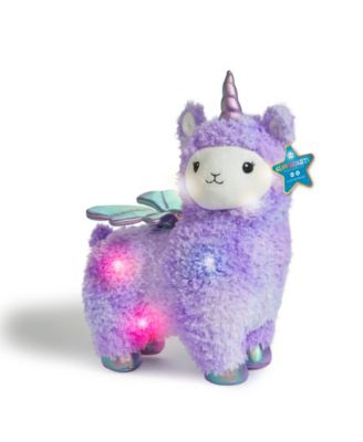 Fao Schwarz 15" Llamacorn Plush Stuffed Animal with Led Lights and Sound