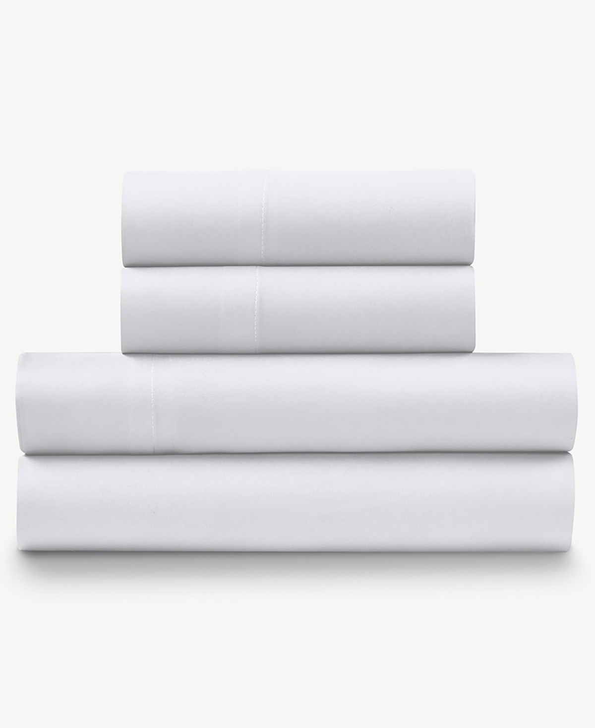 Ella Jayne Super Soft Triple Brushed Microfiber 4-piece Sheet Set - Full Bedding In White
