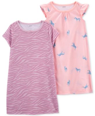 Carter s Big Girls Graphic Printed Night Gowns Pack of 2 Macy s