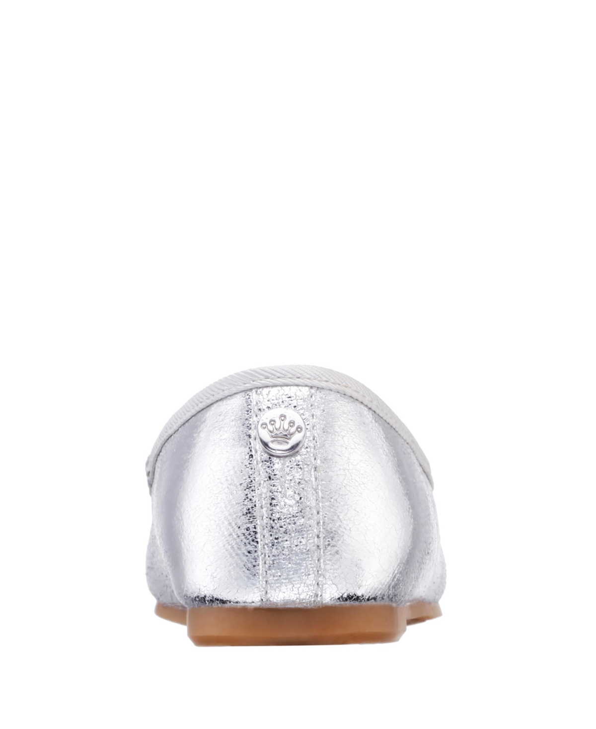 Nina Little Girls Ballet Flats - Silver-Tone Metallic