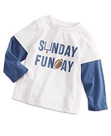 Baby Boys Sunday Fun Day Shirt, Created for Macy's